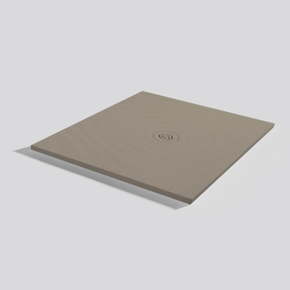 Plato de ducha Natur Wave Capuccino Cuadrado 100x100