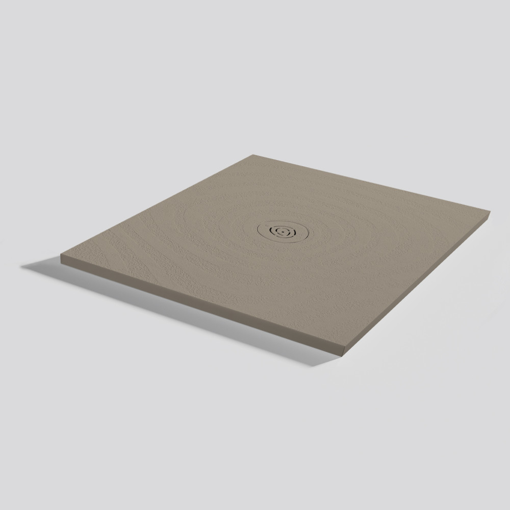 Piatto doccia Natur Wave Capuccino Quadrato 90x90