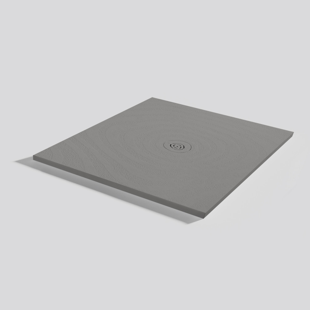 Plato de ducha Natur Wave Cemento Cuadrado 100x100