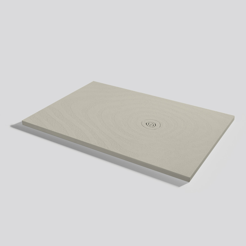 Piatto doccia Natur Wave Crema Rettangolare 140x90