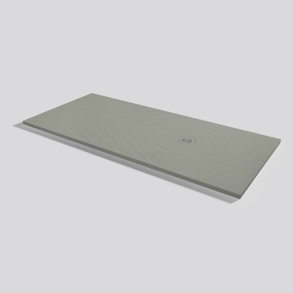 Shower tray Natur Wave Grey Rectangular 200x90