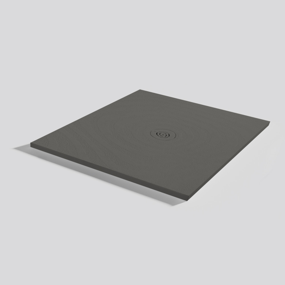 Shower tray Natur Wave Lava Square 100x100