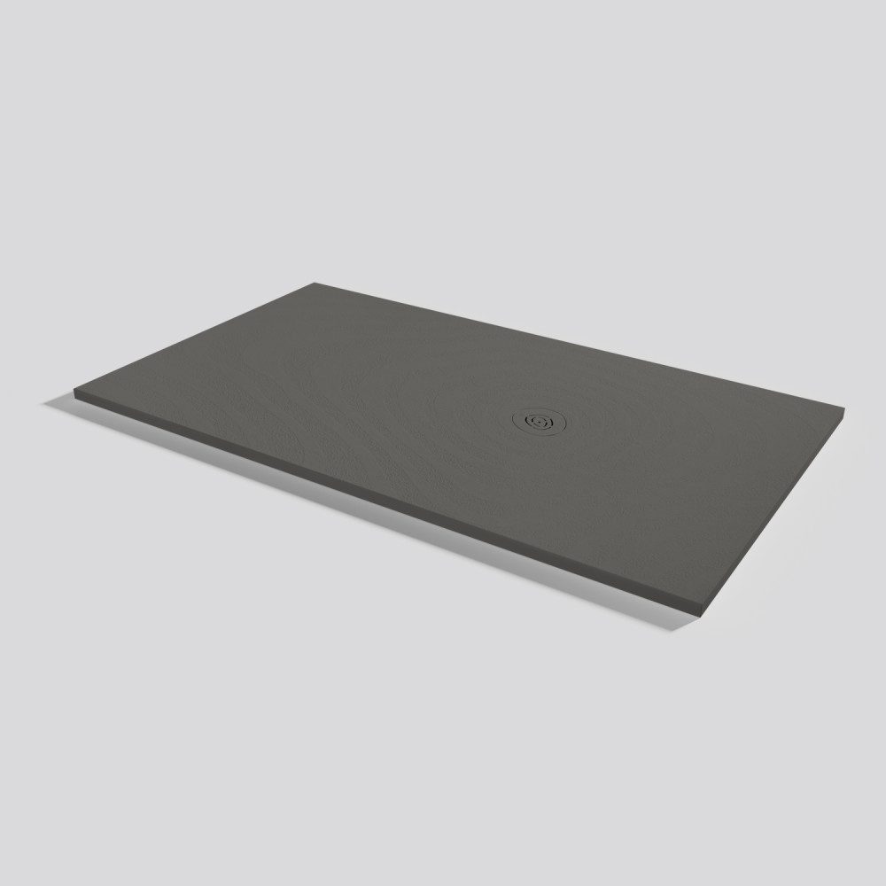 Plato de ducha Natur Wave Lava Rectangular 180x100