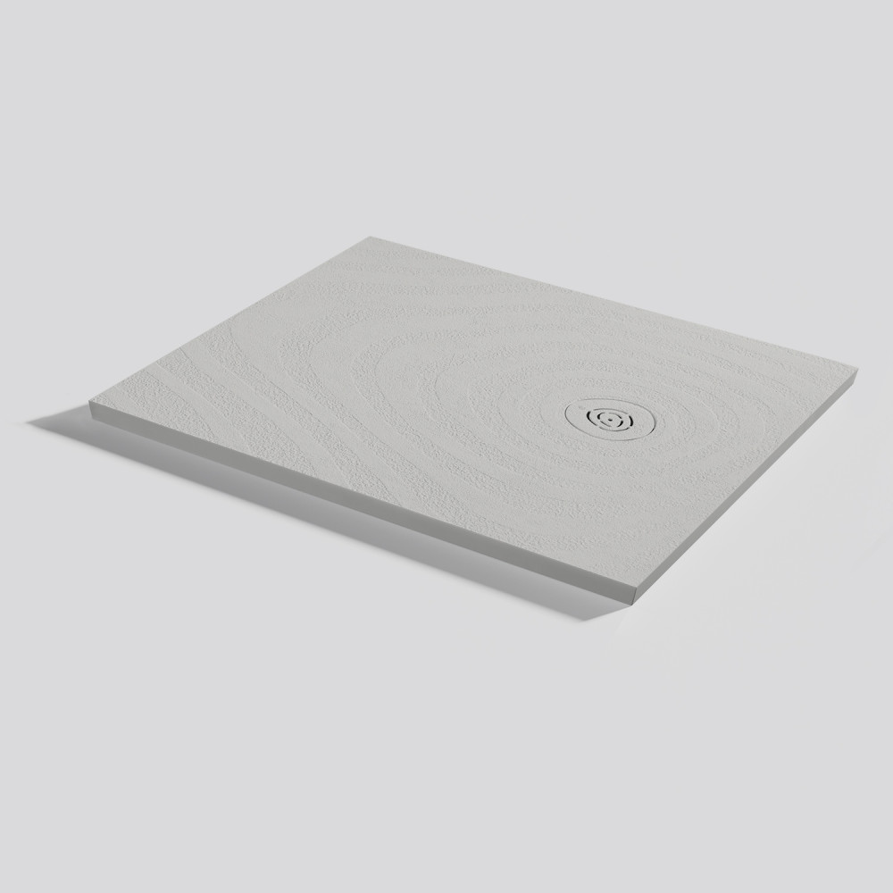 Plato de ducha Natur Wave Marfil Rectangular 100x80