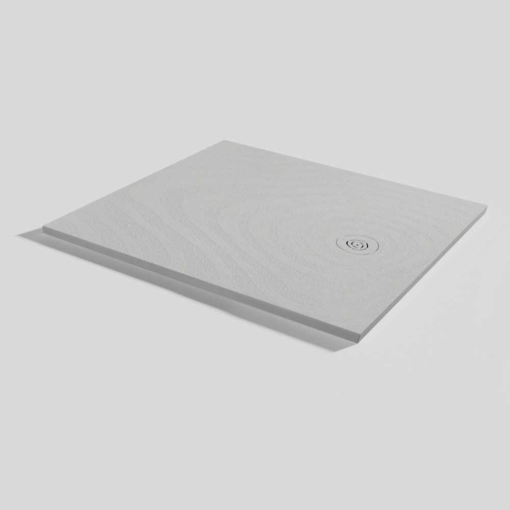 Plato de ducha Natur Wave Marfil Rectangular 120x100