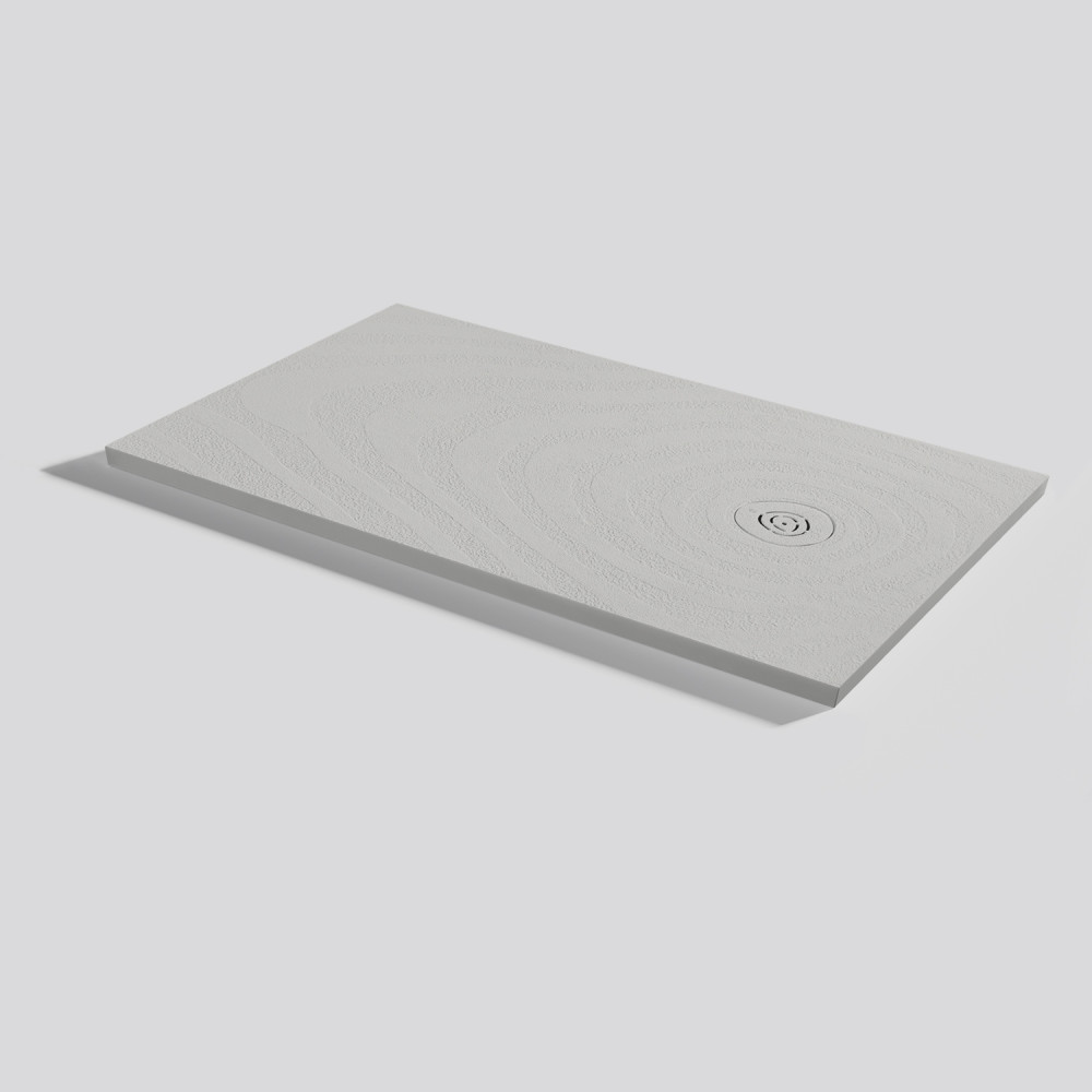 Plato de ducha Natur Wave Marfil Rectangular 120x70