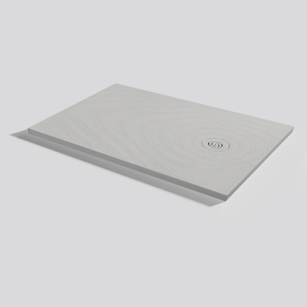 Plato de ducha Natur Wave Marfil Rectangular 120x80