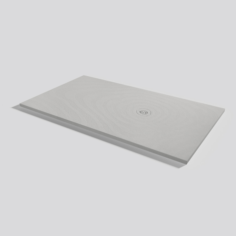 Plato de ducha Natur Wave Marfil Rectangular 180x100