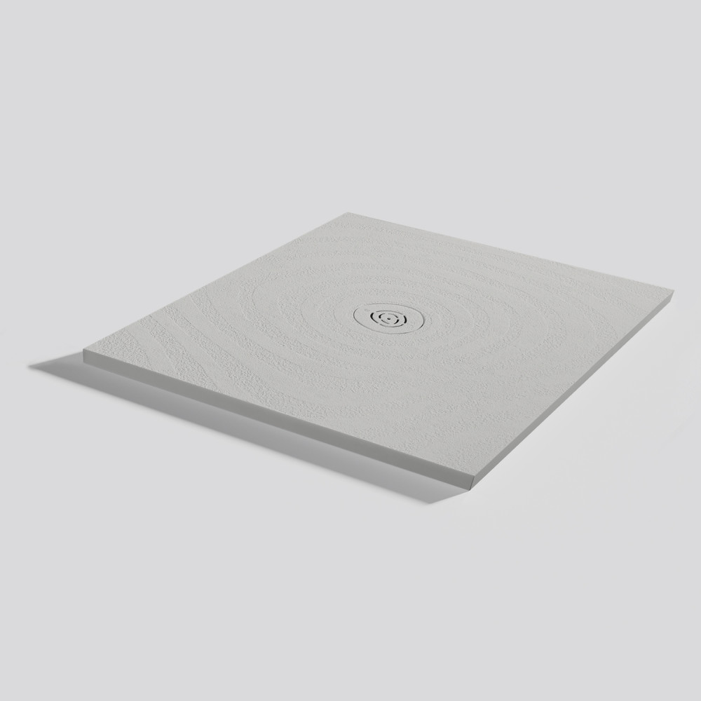 Plato de ducha Natur Wave Marfil Cuadrado 90x90