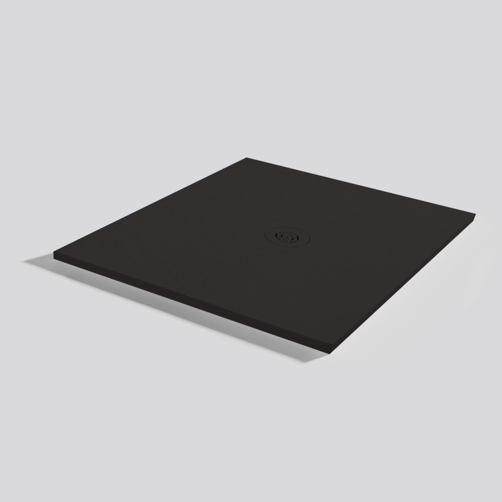 Plato de ducha Natur Wave Moka Cuadrado 100x100