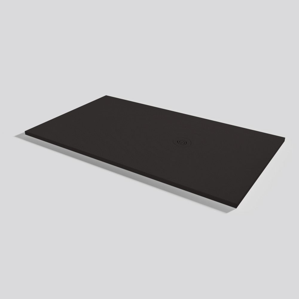 Plato de ducha Natur Wave Moka Rectangular 180x100