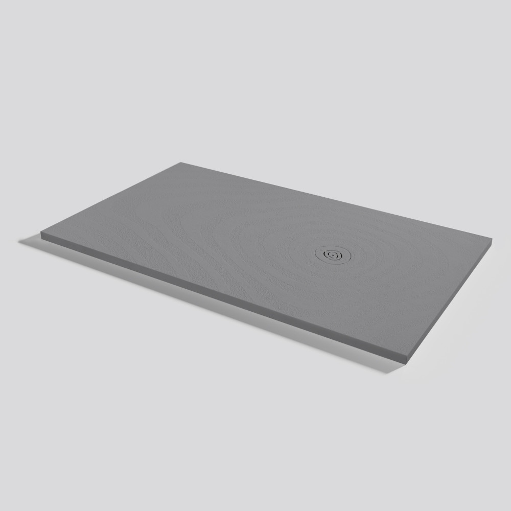 Shower tray Natur Wave Platinum Rectangular 160x90