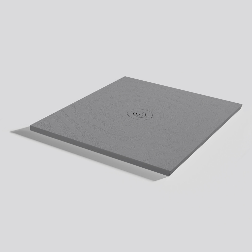 Shower tray Natur Wave Platinum Square 90x90