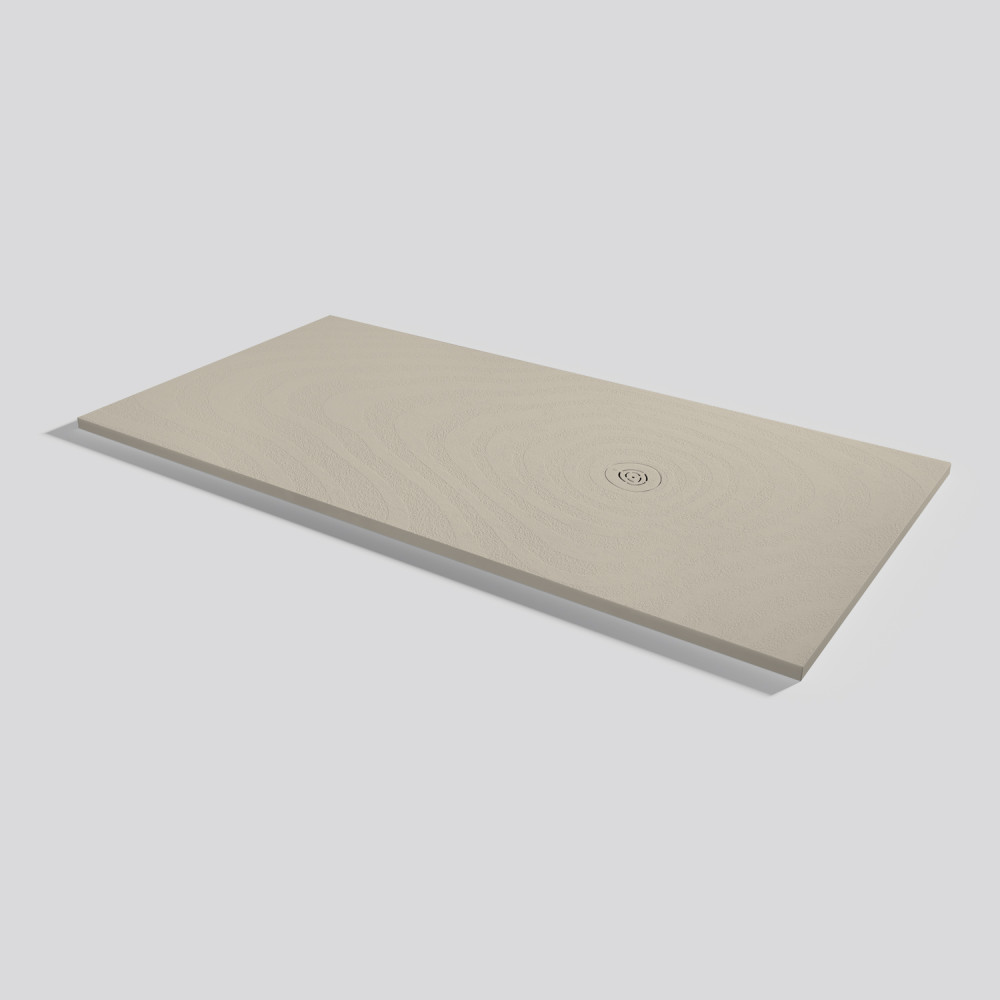 Shower tray Natur Wave Sand Rectangular 200x100
