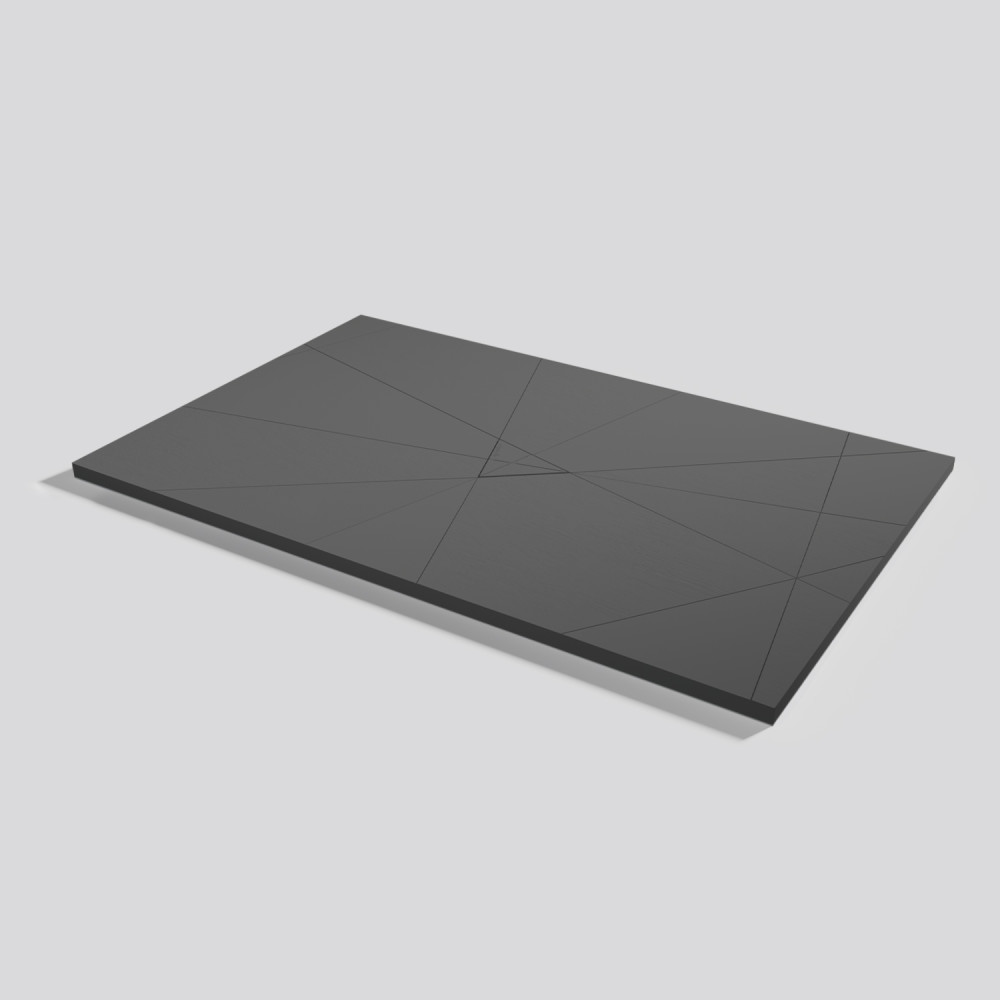 Plato de ducha Smart Quiz Acier Rectangular 160x100