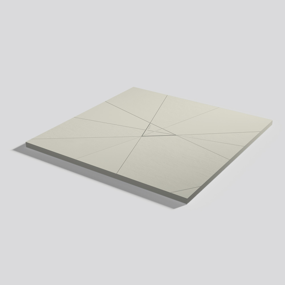 Piatto doccia Smart Quiz Beige Quadrato 100x100