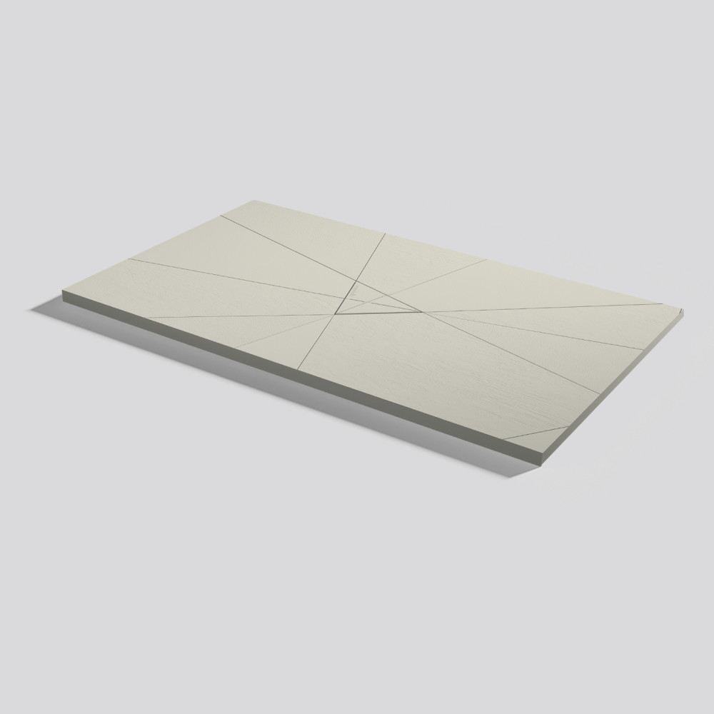 Plato de ducha Smart Quiz Beige Rectangular 120x70