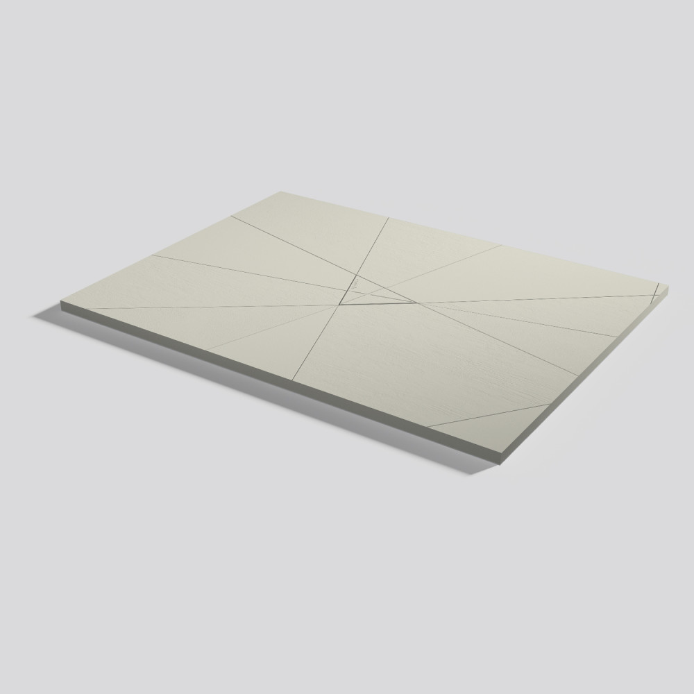 Plato de ducha Smart Quiz Beige Rectangular 120x90