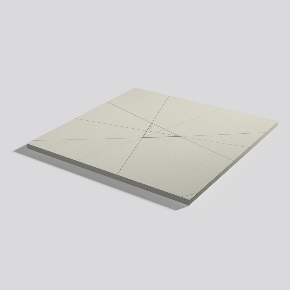 Plato de ducha Smart Quiz Beige Cuadrado 90x90