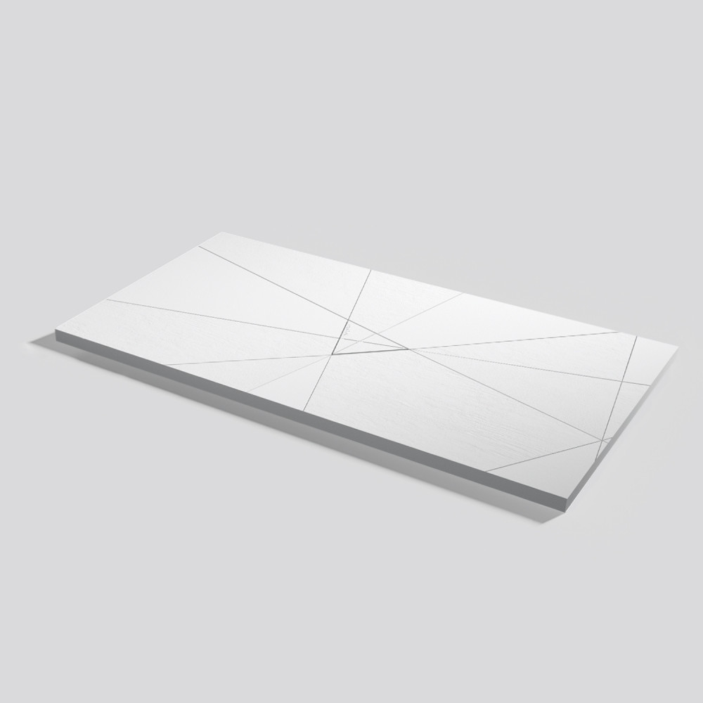 Plato de ducha Smart Quiz Blanco Rectangular 140x70