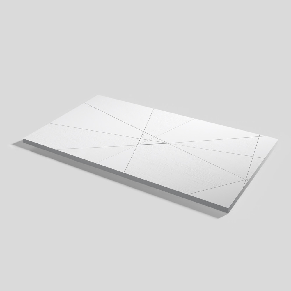 Plato de ducha Smart Quiz Blanco Rectangular 140x80