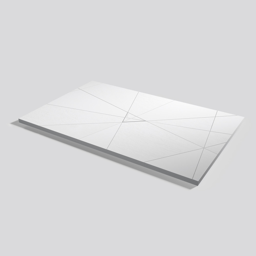 Plato de ducha Smart Quiz Blanco Rectangular 160x100