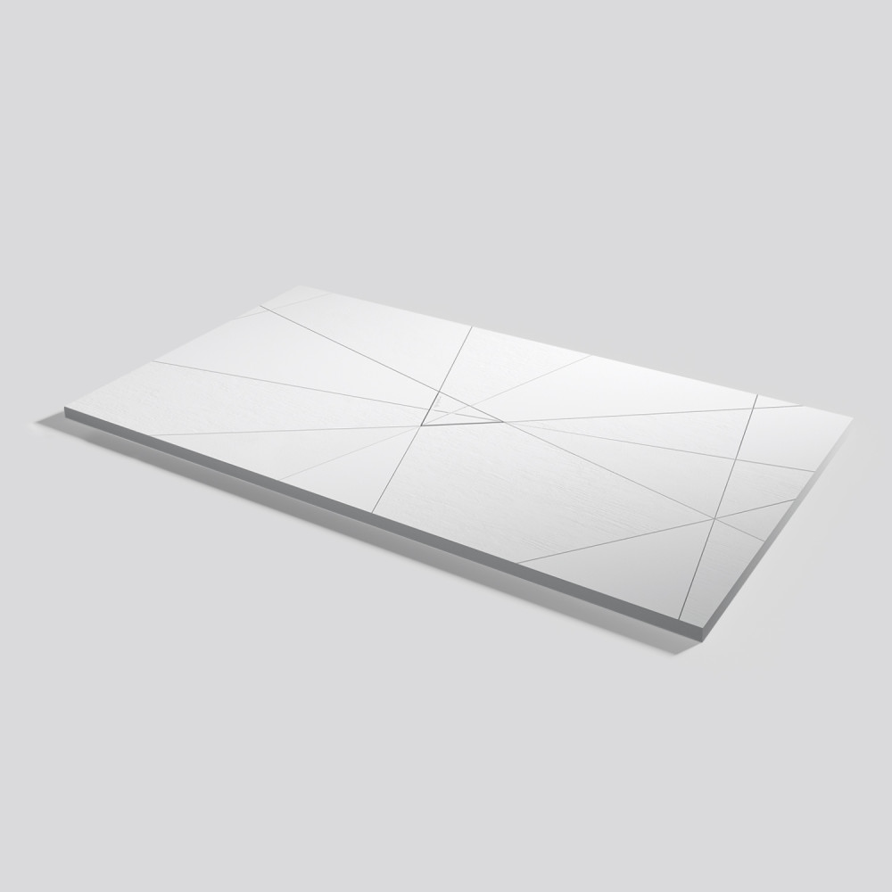 Plato de ducha Smart Quiz Blanco Rectangular 160x90