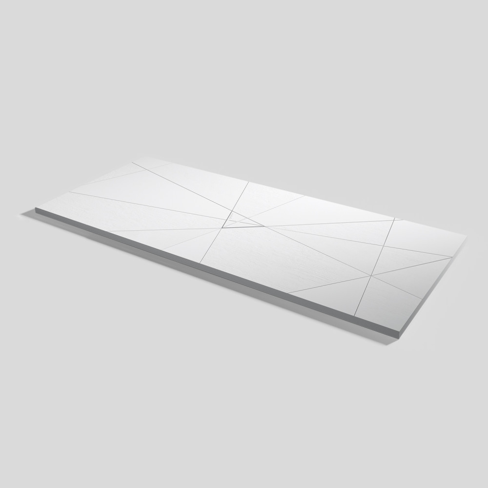 Plato de ducha Smart Quiz Blanco Rectangular 180x80