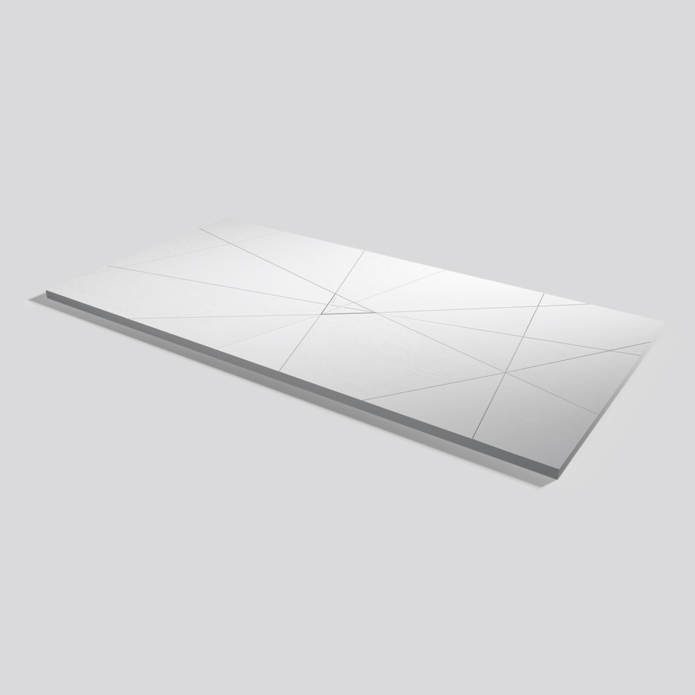 Plato de ducha Smart Quiz Blanco Rectangular 200x100