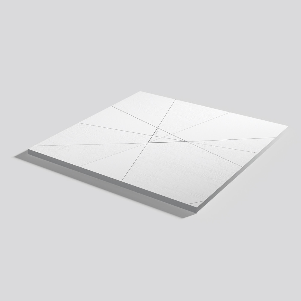 Plato de ducha Smart Quiz Blanco Cuadrado 90x90