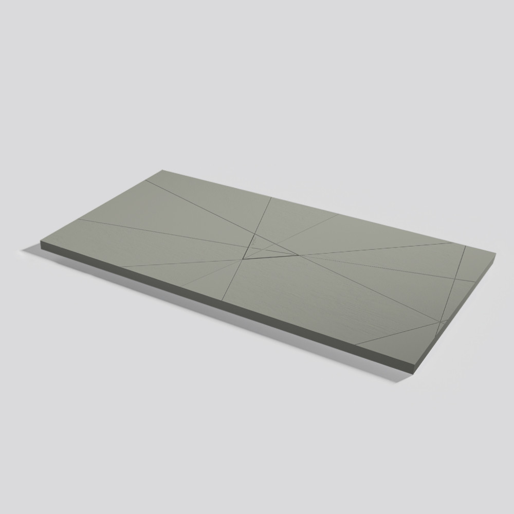 Shower tray Smart Quiz Grey Rectangular 140x70
