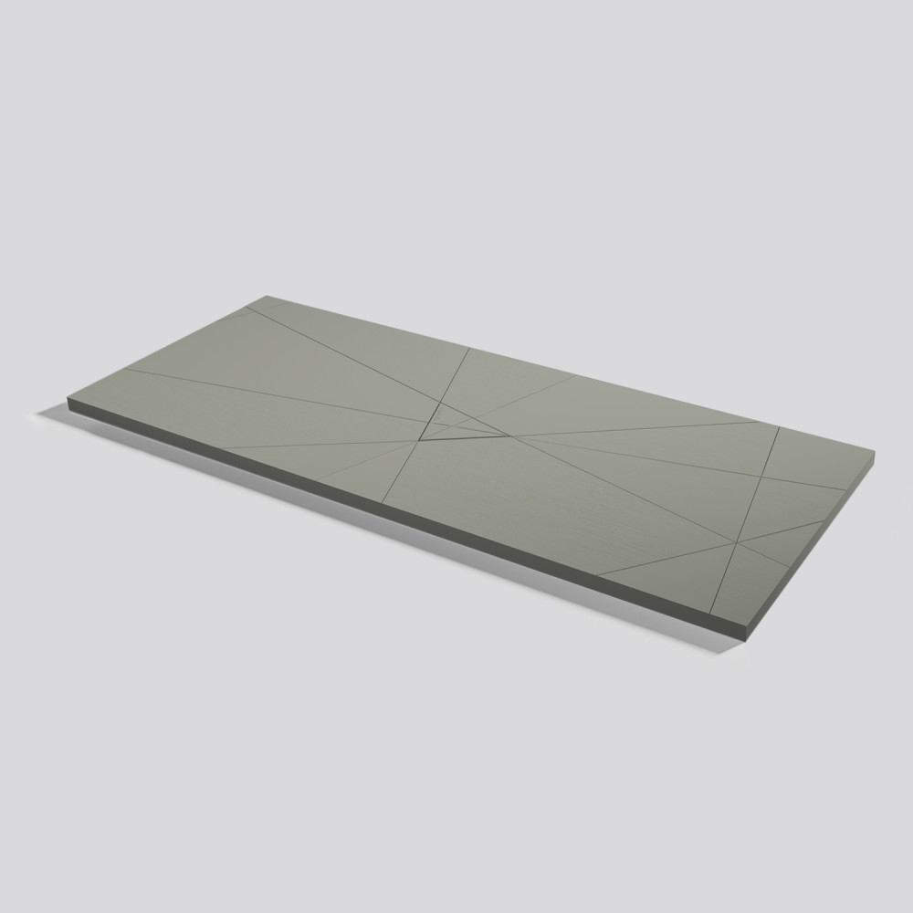 Shower tray Smart Quiz Grey Rectangular 160x70