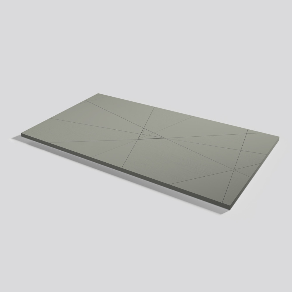 Shower tray Smart Quiz Grey Rectangular 160x90