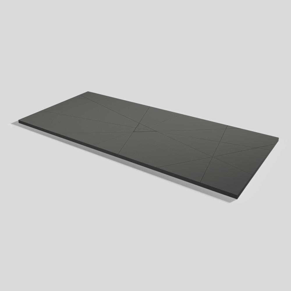 Shower tray Smart Quiz Lava Rectangular 200x90