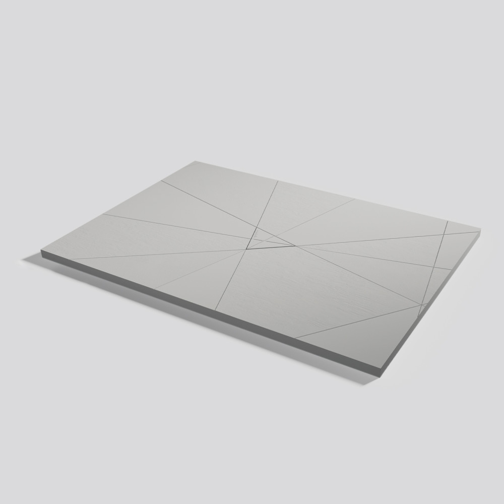 Plato de ducha Smart Quiz Marfil Rectangular 140x100