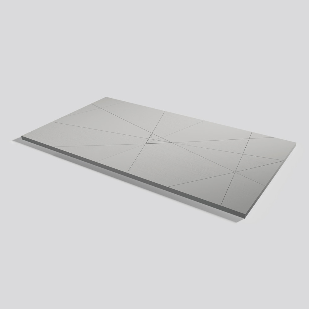 Plato de ducha Smart Quiz Marfil Rectangular 180x100