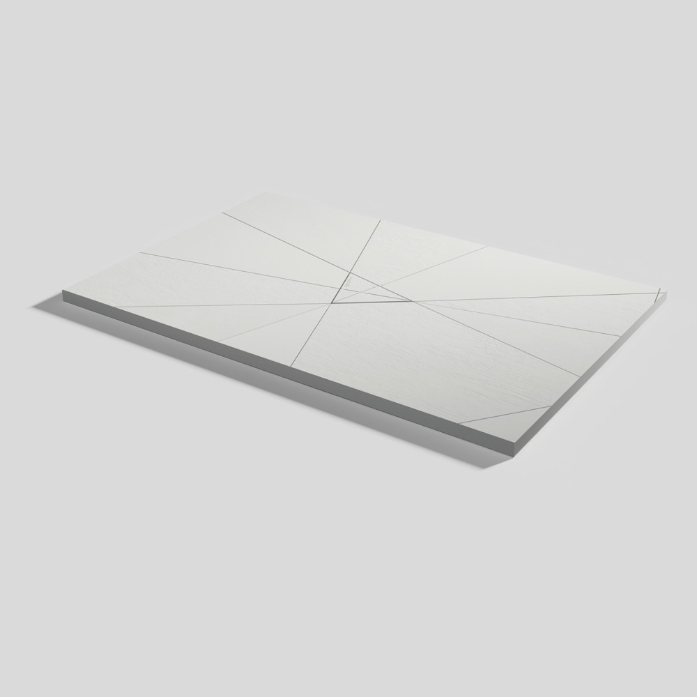 Plato de ducha Smart Quiz Nacar Rectangular 120x80