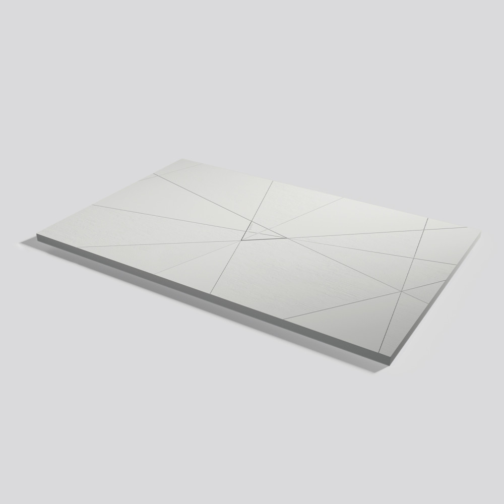 Plato de ducha Smart Quiz Nacar Rectangular 160x100