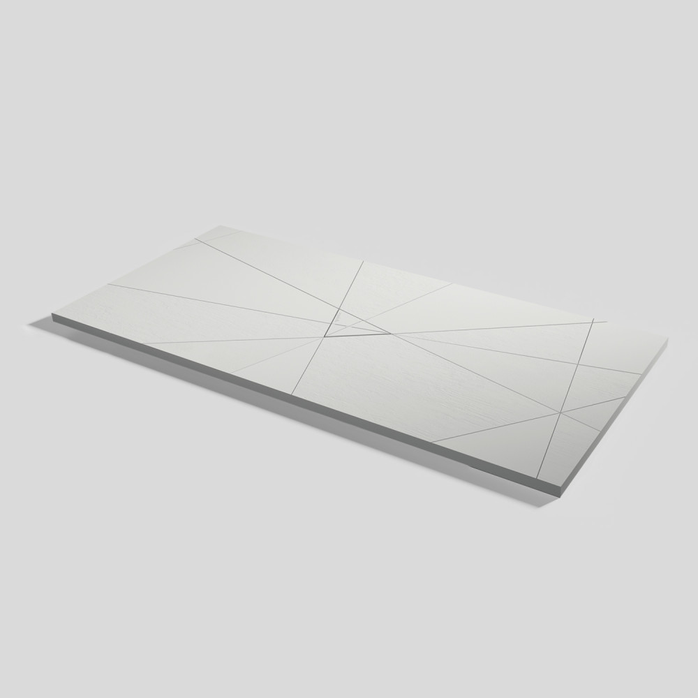 Plato de ducha Smart Quiz Nacar Rectangular 160x80