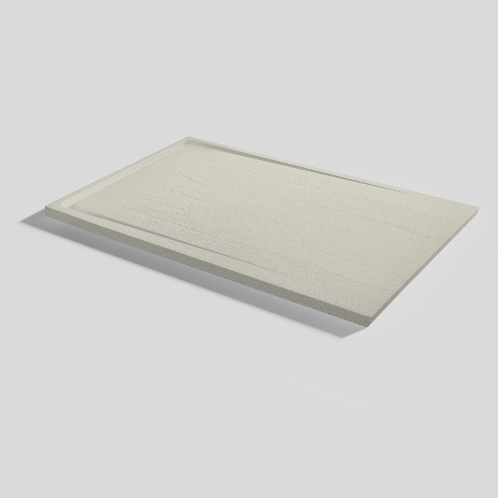 Shower tray Tempo Arabba Beige Rectangular 120x80