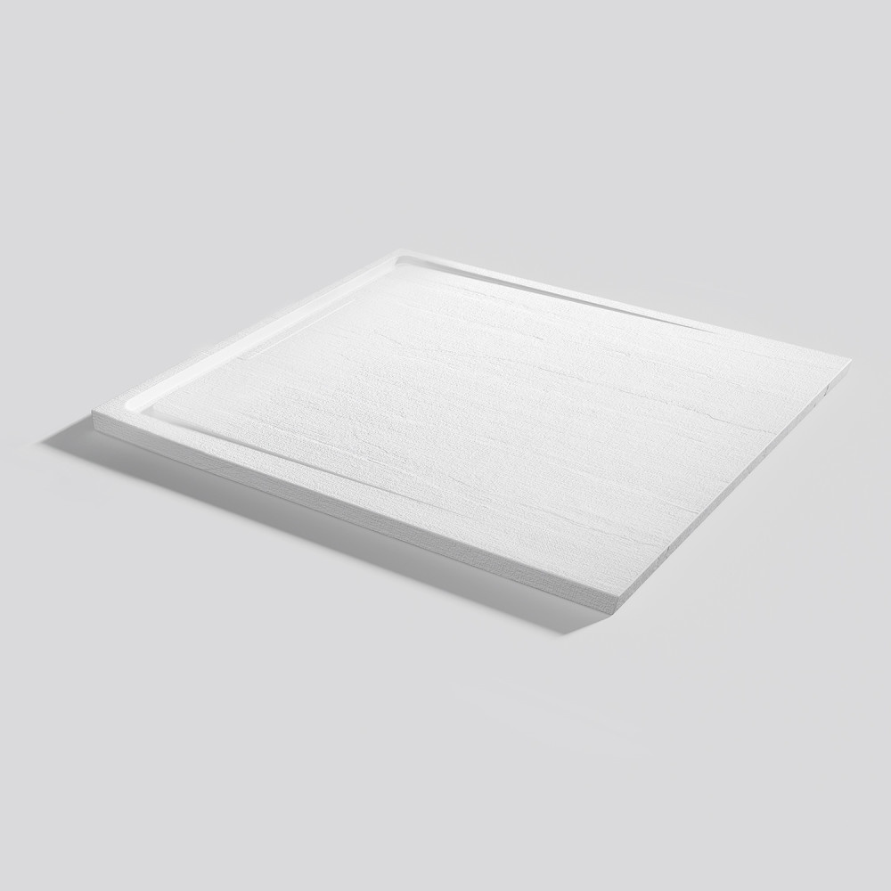 Plato de ducha Tempo Arabba Blanco Rectangular 100x90