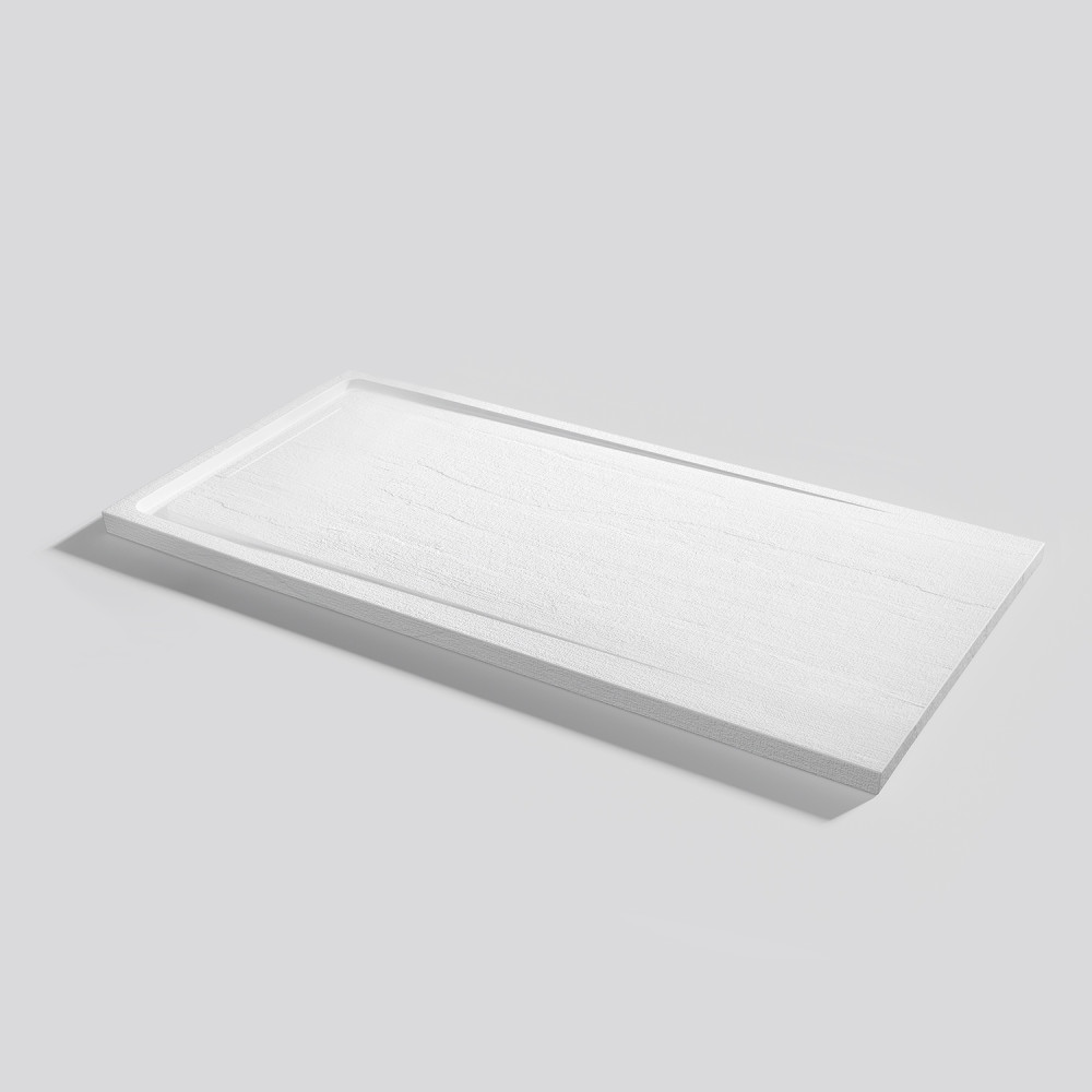 Plato de ducha Tempo Arabba Blanco Rectangular 140x70