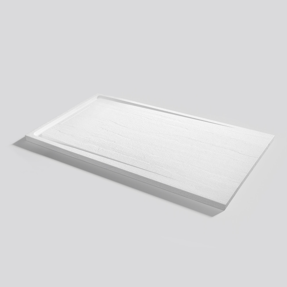 Plato de ducha Tempo Arabba Blanco Rectangular 140x80