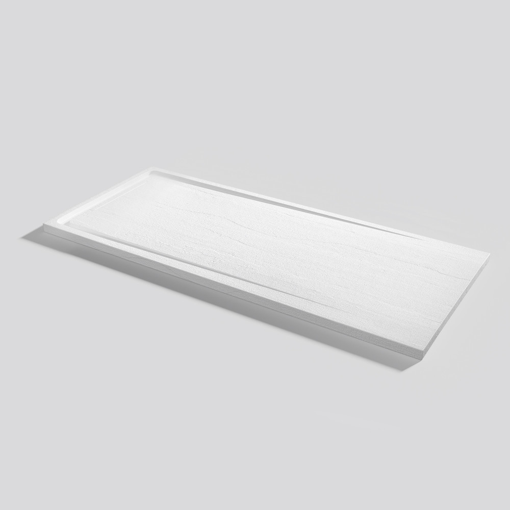 Plato de ducha Tempo Arabba Blanco Rectangular 160x70