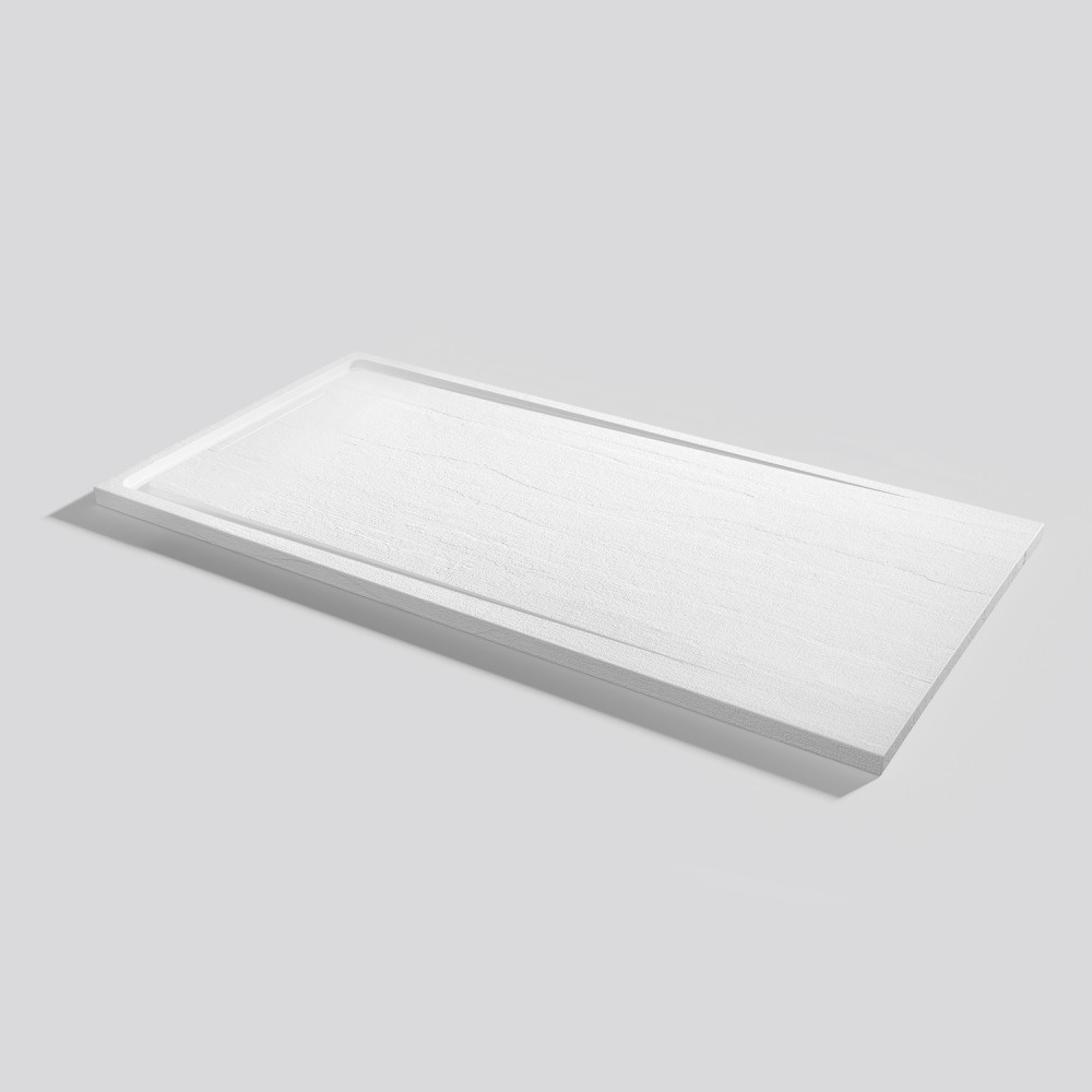 Plato de ducha Tempo Arabba Blanco Rectangular 160x80