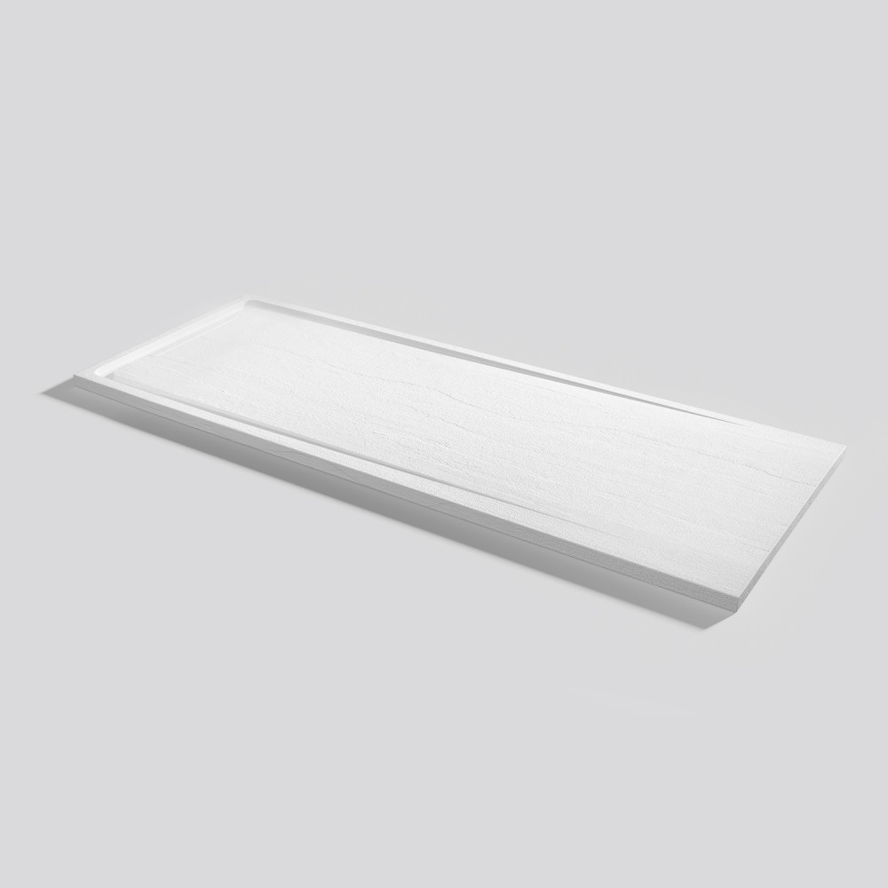 Plato de ducha Tempo Arabba Blanco Rectangular 180x70