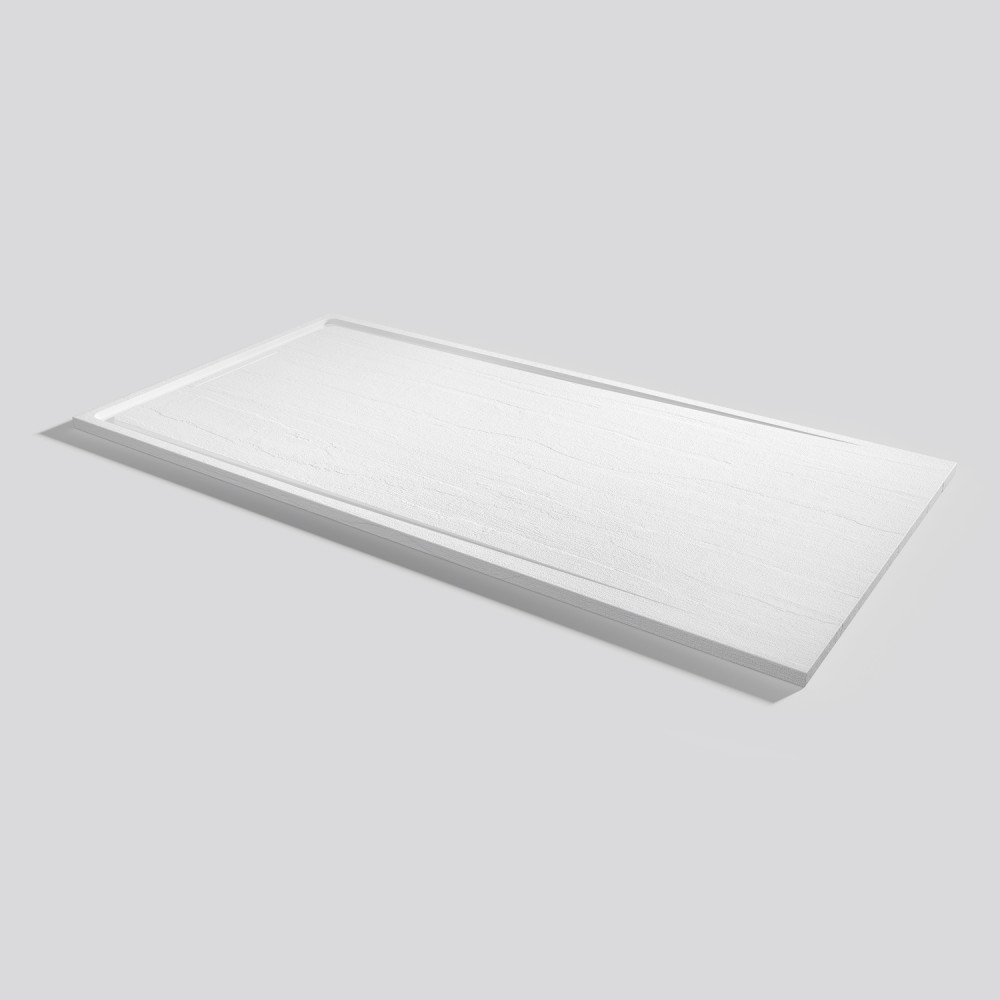 Plato de ducha Tempo Arabba Blanco Rectangular 200x100