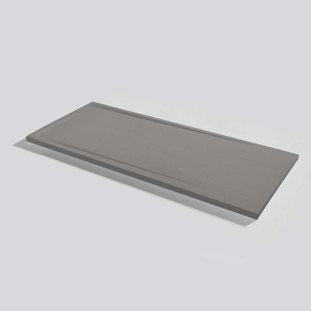 Piatto doccia Tempo Arabba Cemento Rettangolare 160x70