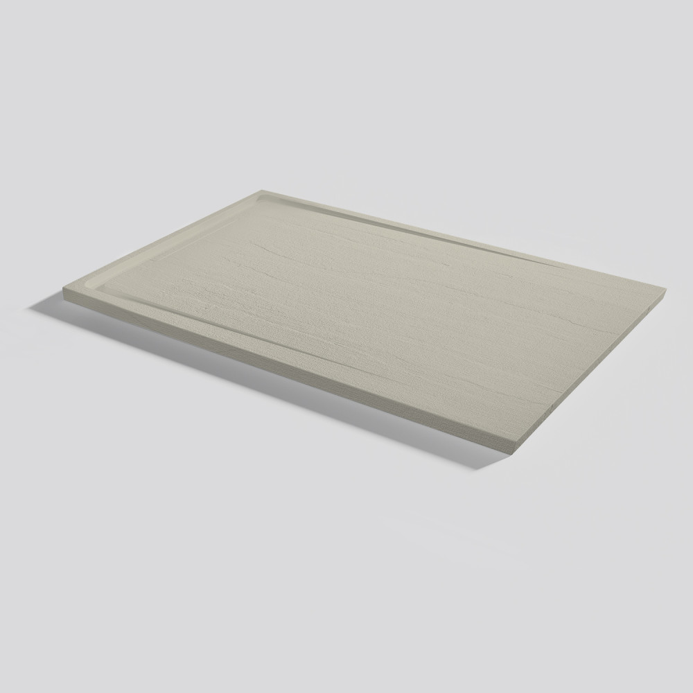 Plato de ducha Tempo Arabba Crema Rectangular 120x80