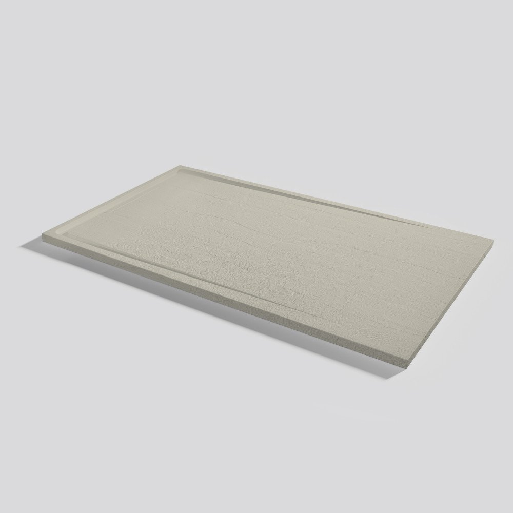 Plato de ducha Tempo Arabba Crema Rectangular 160x90